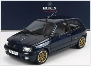 Renault Clio Williams 1993 Blu Blue Norev 1:18 Nuovo 1/18 - Foto 1 di 9
