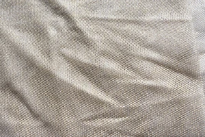 GOLD METALLIC MESH SHEER NYLON FABRIC 2 REMNANT PIECES - Picture 1 of 2