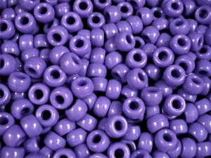 Pony Beads 9x6mm Lilac 500pc Bulk Pack Kids Hair Toy Party Fun - Picture 1 of 2