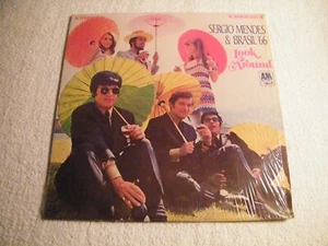 SERGIO MENDES & BRASIL 66 - Look Around - LP A&M 4137 Shrink - 1968 Latin Jazz  - Picture 1 of 7