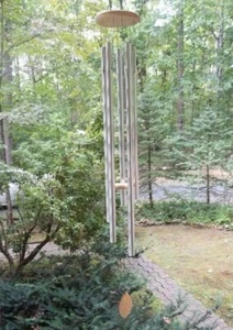 5' Big Extra Large 57″ Wind Chime Deep Tone Tuned Resonant Bass Sound Church Win - Picture 1 of 6