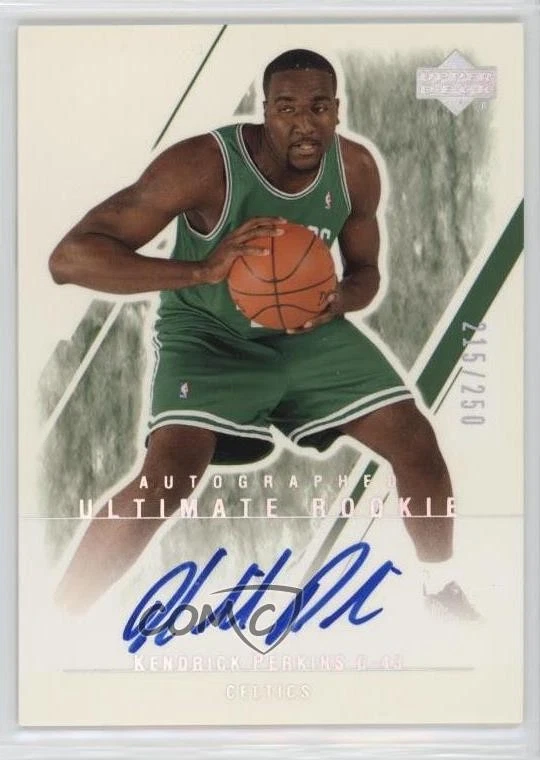 2003-04 Upper Deck Ultimate Collection/250 Kendrick Perkins #150 Rookie Auto RC Foto 1 de 2