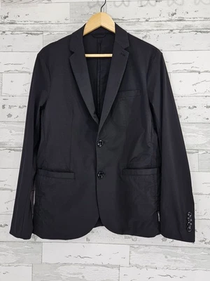 Armani ExchangeStretch Two Button Mens Black Blazer size 36 - Image 1 of 4