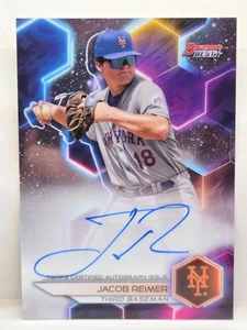 2023 Bowman's Best Jacob Reimer auto B23-JR Mets - Picture 1 of 1