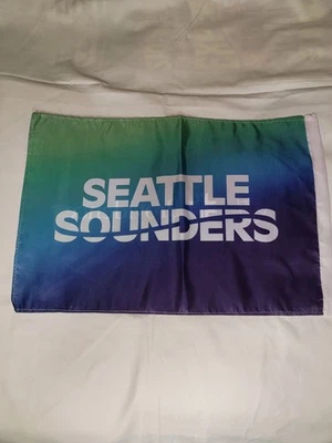 Seattle Sounders FC Providence Flag Fabric Poster 18"x12" - Image 1 of 4