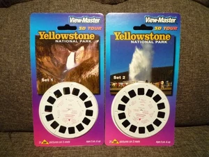 VIEW-MASTER YELLOWSTONE NATIONAL PARK REELS ~ SET 1 & SET 2 ~ 6 REELS ~ SEALED! - Picture 1 of 1