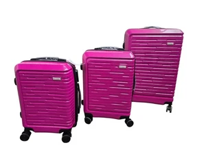 Reisekofferset Trolley Koffer Hartschale General 3tlg Pink Größe M L XL  - Bild 1 von 7