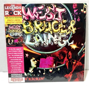 WEST BRUCE & LAING Live N Kickin CD Legends of Rock Collector’s Edition Sealed - Picture 1 of 2