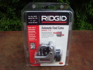 Rigid Automatic Feed Cutter 1/4" - 1-1/8" Close Quarters Model 118 NEW - Picture 1 of 3