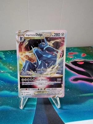 Pokemon Origin Forme Dialga VSTAR Promo: Sword & Shield Promo Cards SWSH256 NM - Image 1 of 2