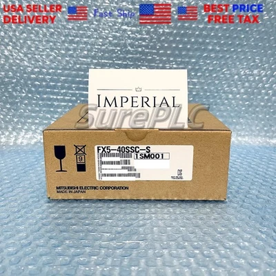 Mitsubishi PLC FX5-40SSC-S Programmable Controller New In Box US Free TAX - Image 1 of 4