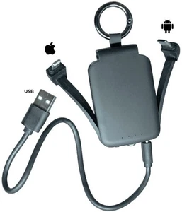 {G8} Muama Mini Phone Charger Power Bank for iPhone Android Cell 2000mAh New - Picture 1 of 4