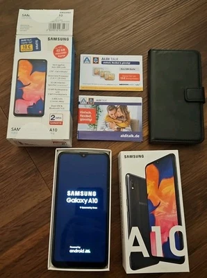 Samsung Galaxy A10, 32GB, schwarz, - Bild 1 von 3