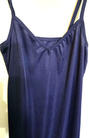 SILKY MICRO NYLON SPANDEX DRESS SLIP NIGHTGOWN GOWN FAIRY NIGHTY Small B300