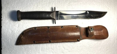 США WW2 WESTERN G-46-8 БОЕВОЙ НОЖ 8 ДЮЙМОВ ЛЕЗВИЕ ОЧЕНЬ ХОРОШИЙ - Изображение 1 из 4