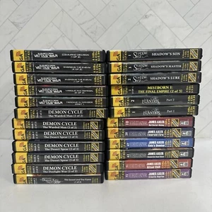 24x Lot Graphic Audio CD Audibooks Fantasy/Sci Fi Deadlands Demon Cycle Shadow + - Picture 1 of 11