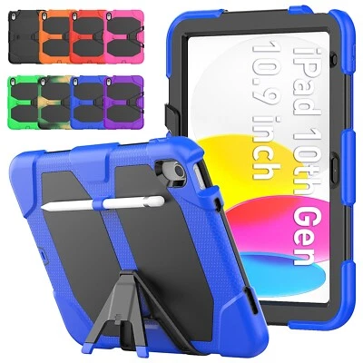 Rugged Stand Case Cover Replacement For iPad 10th 9th 8th 7th 6th 5th Gen - image 1 of 4