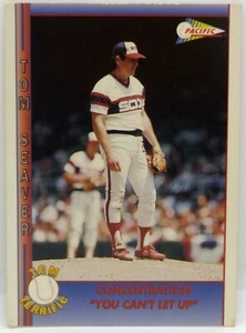 92 PACIFIC TOM TERRIFIC SEAVER #99 CONCENTRATION "YOU CAN'T LET UP" - Bild 1 von 2