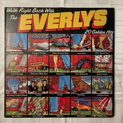 Walk Right Back With The Everlys ‘ 20 Golden Hits LP . 1975 - No Scratches Ex/c - Image 1 of 4
