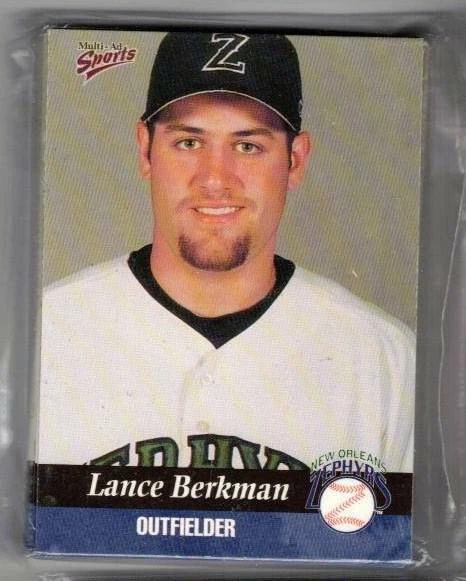 1999 NEW ORLEANS ZEPHYRS TEAM SET 28 CARDS NEW COMPLETE LANCE BERKMAN - Image 1 of 1