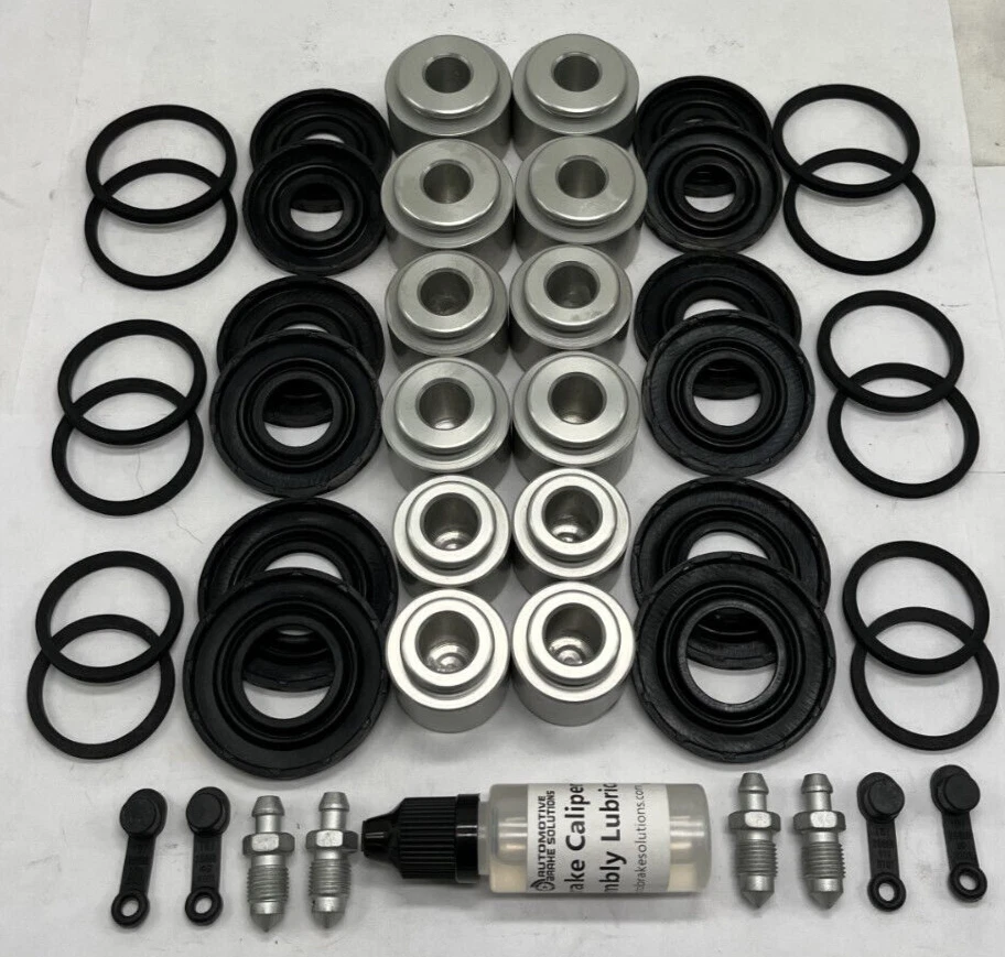 Подходит для Subaru WRX-STI Brembo 2018-2021 годов выпуска комплект для восстановления переднего суппорта на 6 горшков с поршнями - Изображение 1 из 1