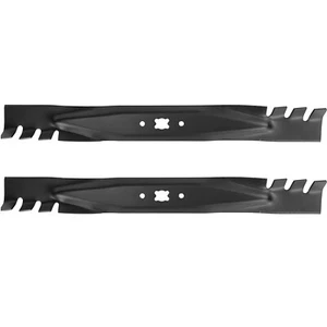2PCS Mulch Blades For 21" MTD Cub Cadet Troy Bilt 742-0741 942-0741 942-0741A - Picture 1 of 7