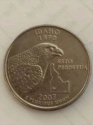 2007 D Idaho State Washington Quarter - Image 1 of 2