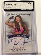 2016 Upper Deck Goodwin Champions Auto Miesha Tate #A-MT Auto