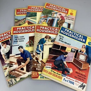 Practical Householder DIY Vintage Retro Magazine Single Copy SELECT 1950s 1960s - Foto 1 di 61