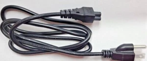 AC Power Cord Cable 3 Prong 6FT Mickey Mouse style for PC Lot 1/5/10/25 - Picture 1 of 3