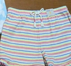 NWT Girls 365 Kids Summer Cotton Shorts - Size 7 - Picture 1 of 2