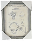 1936 VINTAGE BASKETBALL GOAL PICTURE USA PATENT OFFICE 2,053,635  14 x 11 INCHES