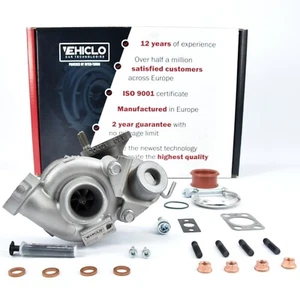 Turbocharger 49173-07508 Citroen Ford Peugeot 1.6 HDI 66 kW 90 BHP + GASKETS - Picture 1 of 10