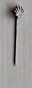 Vintage early SHELL pin badge Oil Fuel Petrol station - Imagen 1 de 2