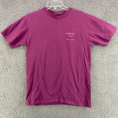 VTG Motown Cafe Shirt Men's Medium Burgundy Embroidered Las Vegas Single Stitch - Image 1 of 4