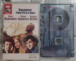 Tchaikovsky - Piano Trio Barenboim Zukerman Du Pre EMI UK Cassette Tape NM - Picture 1 of 1