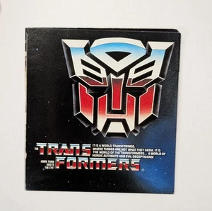 1985 Hasbro Transformers Original G1 Box Insert Catalog Checklist (Minty Shape) - Picture 1 of 2