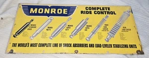 Monroe Ride Expert Center Automotive Service Metal Sign 30 X 13.5 - Picture 1 of 7