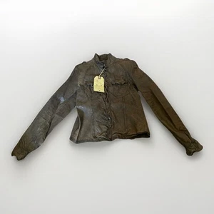 All Saints McKay Leather Shirt Jacket Size Medium Rare Celebrity Biker BNWT NEW - Picture 1 of 10