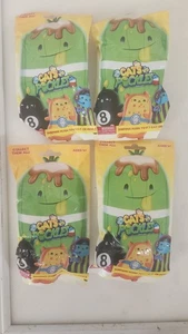 (4) Cepia Cats vs Pickles Mystery Bag 4 inch Bean Filled Plush Sealed - Picture 1 of 2