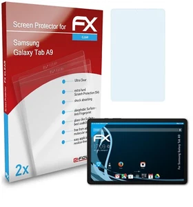 Protecteur d'écran atFoliX 2x pour Samsung Galaxy Tab A9 clair - Photo 1/8