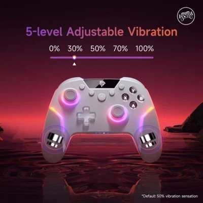 EasySMX X20 Wireless Gamepad Enhanced Controller Compatible with PC/NS/TV/Phone - Image 1 of 4