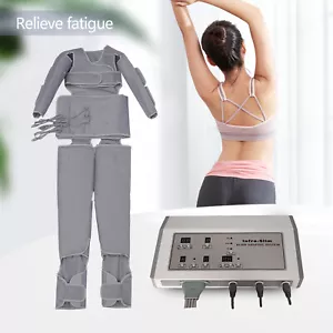 Pressotherapy Infrared Lymphatic Drainage Machine Body Massage Blanket Suit Slim - Picture 1 of 24