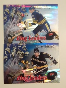 2-1994-95 Topps Finest-RING LEADERS-L.Murphy+C.Simpson