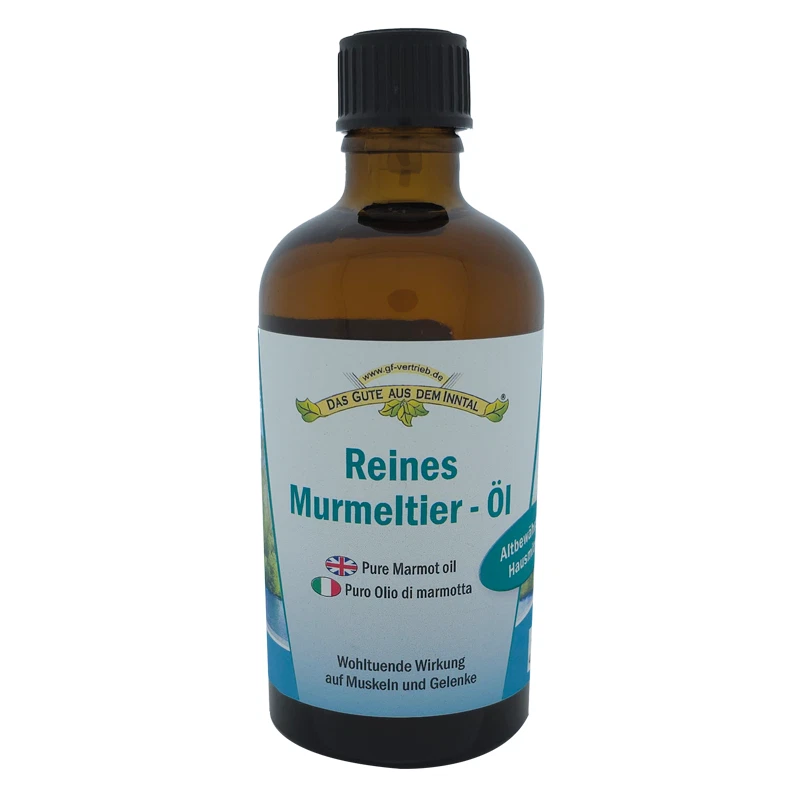 100% Reines Murmeltier - Öl - 100 ml - Für Muskeln und Gelenke - Bild 1 von 1