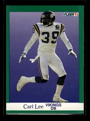 1991 Fleer #285 Carl Lee (NM)(FTB) - Image 1 of 2