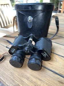 Asahi Pentax 8X30 Field 7.5 Prism Binoculars Coated Optics with Case Ex+++ - Picture 1 of 8
