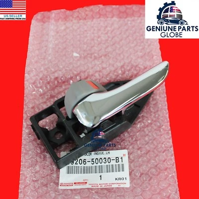 GENUINE OEM LEXUS 01-06 LS430 FRONT LEFT DOOR INSIDE HANDLE GRAY 69206-50030-B1 Foto 1 de 4