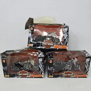 Maisto Moto Cycles Harley-Davidson Lot Of 3 Series 3 95Th Anniversary & More - Picture 1 of 10