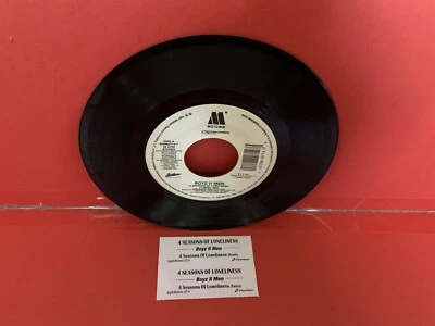 Boyz II Men - 4 Seasons of Loneliness - W/Jukebox Strip - 45 RPM - Image 1 of 2